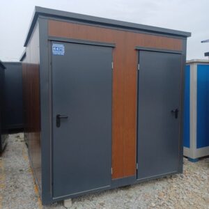 Doppel-Sanitärcontainer mit 2 Kabinen
